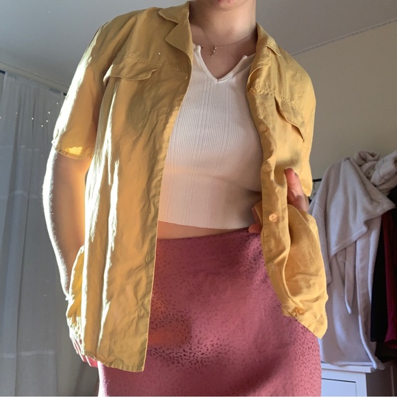 Silk Button Down - Picture 7 of 15